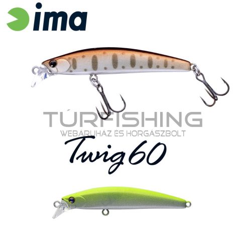 Ima IMA TWING 60S 60mm 6.5gr 010 Smoke Pearl Chart