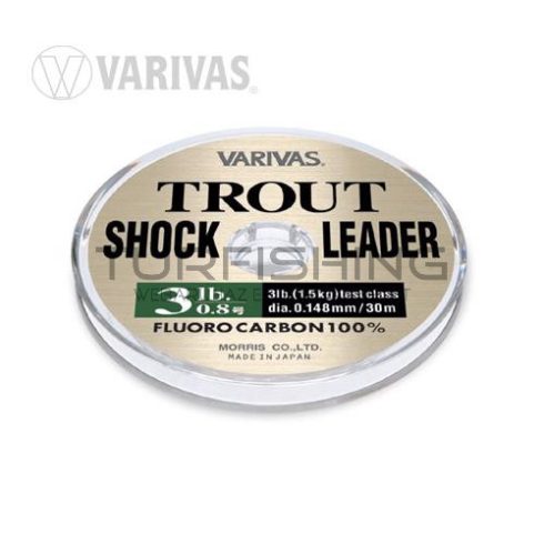 Varivas VARIVAS TROUT SHOCKLEADER FLUOROCARBON 30m 0.117mm 2lb