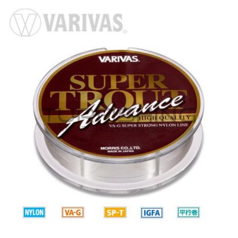 Varivas VARIVAS SUPER TROUT ADVANCE NYLON 100m 0.104mm 2lb