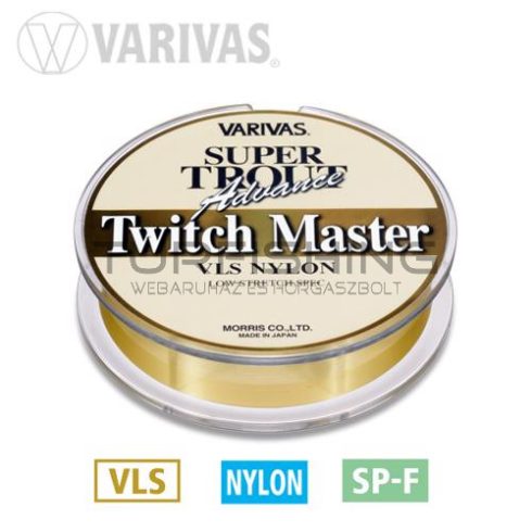 Varivas VARIVAS SUPER TROUT TWITCH MASTER 100m 0.128mm 3lb Gold