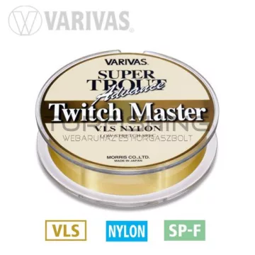   Varivas VARIVAS SUPER TROUT TWITCH MASTER 100m 0.215mm 8lb Gold