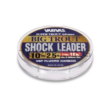   Varivas VARIVAS BIG TROUT SHOCKLEADER FLUOROCARBON VSP 30m 0.285mm 12lb