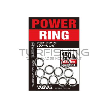   Varivas VARIVAS AVANI OCEAN WORKS POWER SPLIT RING KULCSKARIKA 4.0mm 40lb 18kg