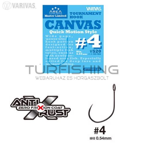 Varivas VARIVAS SUPER TROUT AREA TOURNAMENT CANVAS HOROG #4 Quick Motion Style