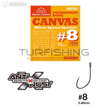   Varivas VARIVAS SUPER TROUT AREA TOURNAMENT CANVAS HOROG #8 Micro Spoon Special