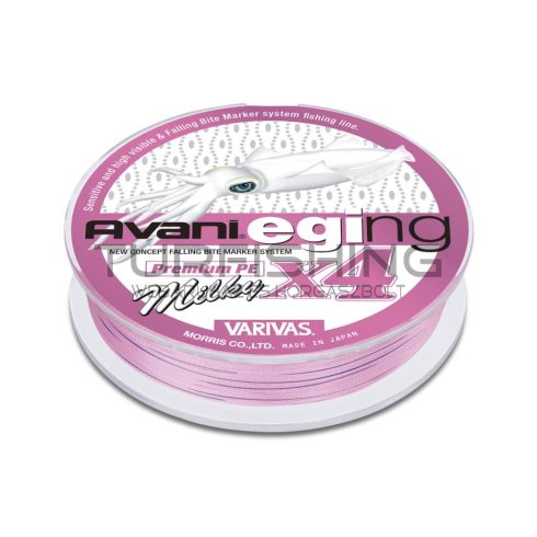 Varivas VARIVAS AVANI EGING PREMIUM PE X4 150m #0.6 10lbs Milky Pink