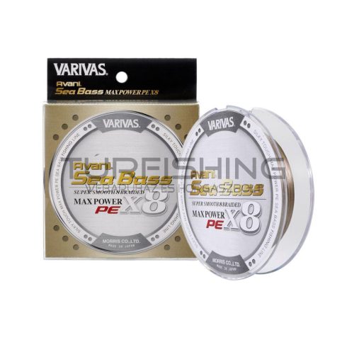 Varivas VARIVAS SEA BASS MAX POWER PE X8 150m #0.8 16.7lb Status Gold