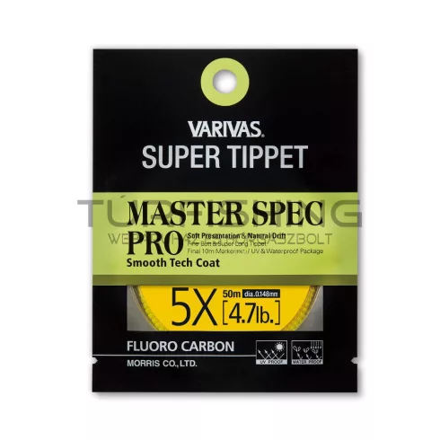 Varivas VARIVAS SUPER TIPET MASTER SPEC PRO FLUOROCARBON 4X 50m 0.165mm 5.4lb