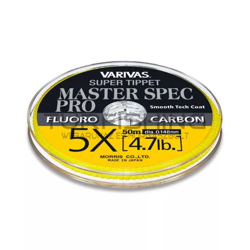 Varivas VARIVAS SUPER TIPET MASTER SPEC PRO FLUOROCARBON 6X 50m 0.128mm 3.7lb