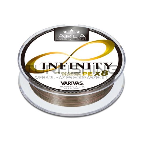 Varivas VARIVAS SUPER TROUT AREA INFINITY PE X8 #0.2 75m 5.6lb 2.54kg