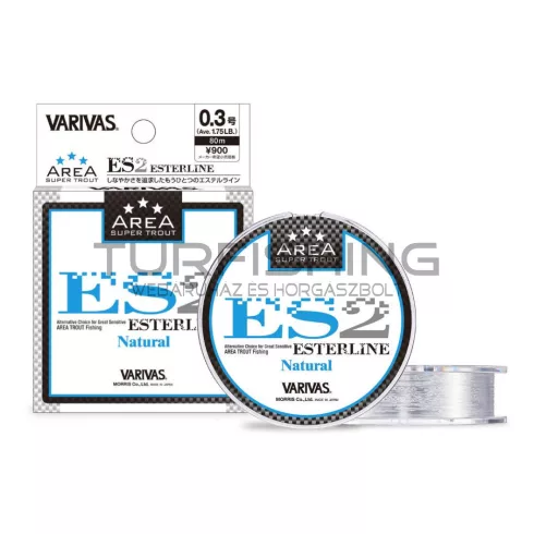 Varivas VARIVAS SUPER TROUT AREA ES2 ESTER NATURAL 80m 0.091mm 1.75lb