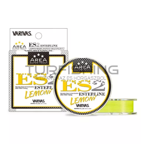 Varivas VARIVAS SUPER TROUT AREA ES2 ESTER LEMONI 80m 0.082mm 1.42lb