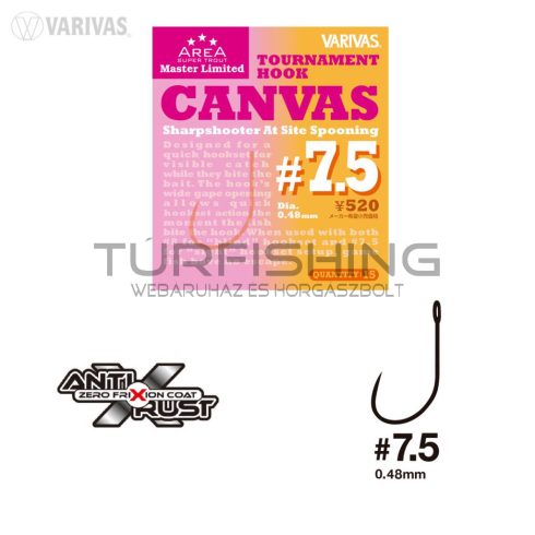 Varivas VARIVAS SUPER TROUT AREA TOURNAMENT CANVAS HOROG #7.5 Sharpshooter At Site Spooning