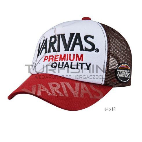 Varivas SAPCA VARIVAS BREATHABLE MESH CAP Red