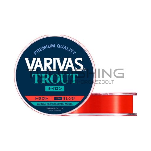 Varivas VARIVAS TROUT 100m 0.148mm 3lb Flash Orange