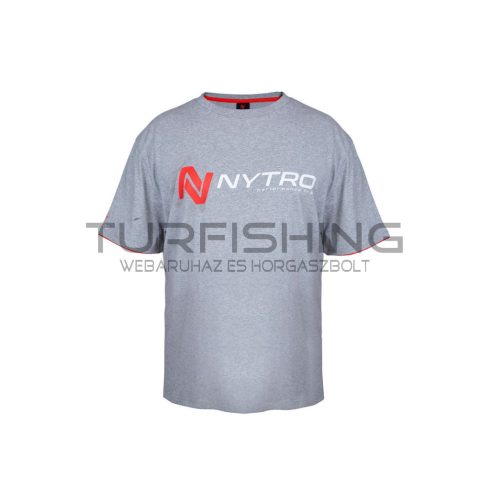 NYTRO LIGHT MARL GREY TEE SHIRT L