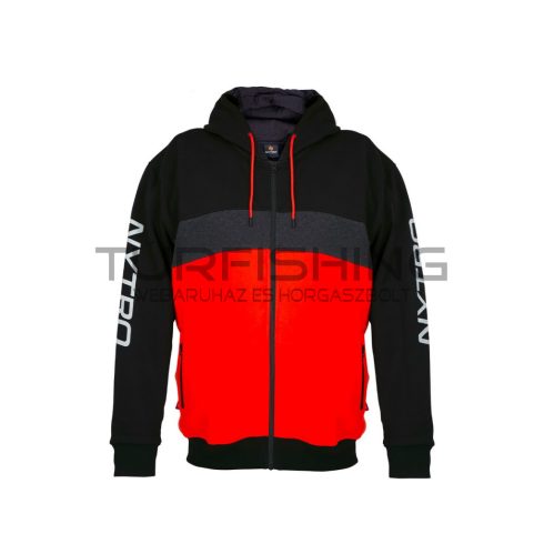 NYTRO ZIPPED HOODY TRI-COLOR MEDIUM