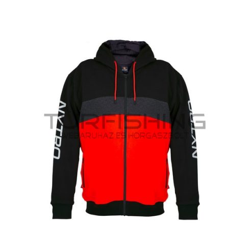 NYTRO ZIPPED HOODY TRI-COLOR  LARGE