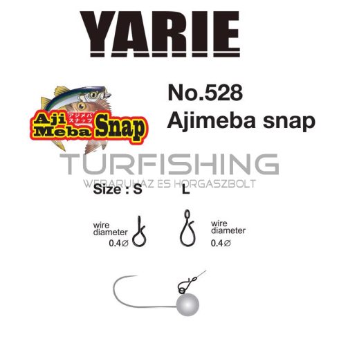 Yarie Jespa KAPOCS YARIE 528 AJIMEBA FAST SNAP L 5LB