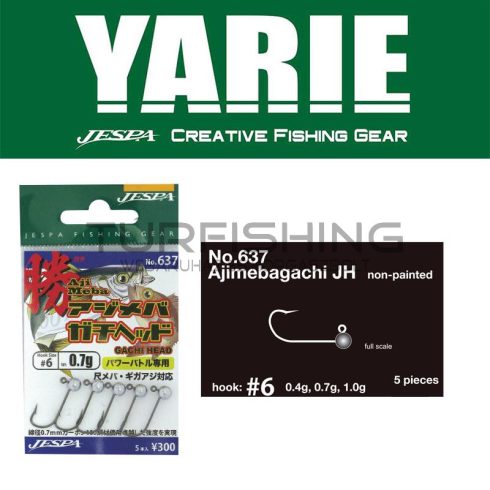 Yarie Jespa JIG FEJ YARIE 637 AJIMEBA GACHI 6 0.4gr