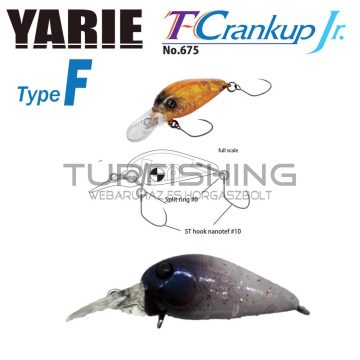   Yarie Jespa YARIE T-CRANKUP JR 675 TYPE F 2.8mm 1.8gr C31 Variation