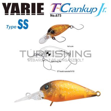   Yarie Jespa YARIE T-CRANKUP JR 675 TYPE SS 2.8mm 2.1gr C19 YM Brown