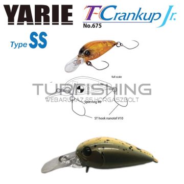   Yarie Jespa YARIE T-CRANKUP JR 675 TYPE SS 2.8mm 2.1gr C28 Ca Uny