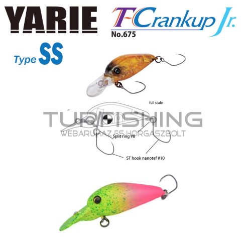 Yarie Jespa YARIE 675 T-CRANKUP JR TYPE SS 2.8mm 2.1gr C34 Go Go Chart