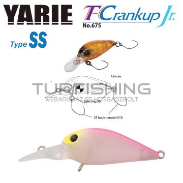   Yarie Jespa YARIE T-CRANKUP JR 675 TYPE SS 2.8mm 2.1gr C4 Stubakihime