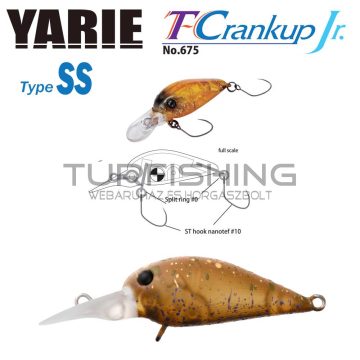   Yarie Jespa YARIE T-CRANKUP JR 675 TYPE SS 2.8mm 2.1gr C5 Mastupele