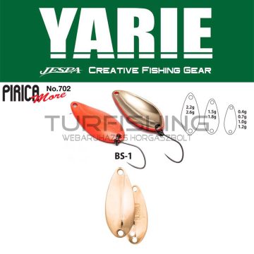 Yarie Jespa YARIE 702 PIRICA MORE 1.5gr BS-1 Gold