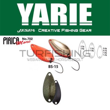   Yarie Jespa YARIE 702 PIRICA MORE 1.5gr BS-15 Gradation G Black