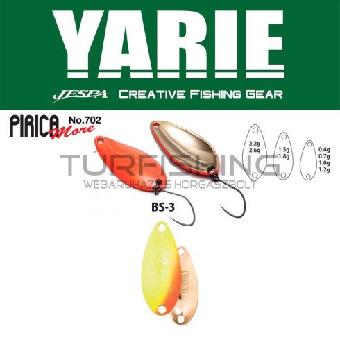 Yarie Jespa YARIE 702 PIRICA MORE 1.5gr BS-3 First Lemon