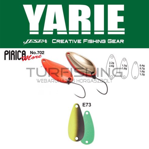 Yarie Jespa YARIE 702 PIRICA MORE 1.5gr E73 Choco Lemon