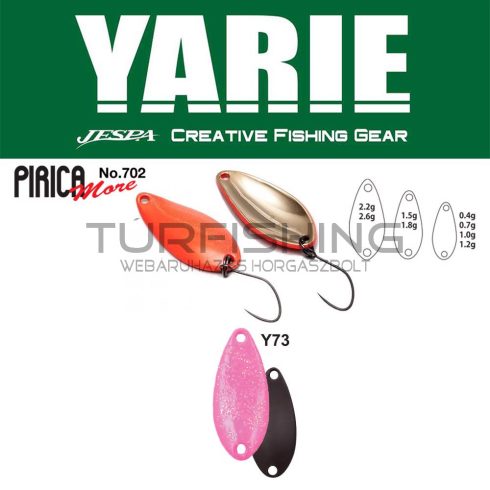 Yarie Jespa YARIE 702 PIRICA MORE 1.5gr Y73 Pink Hololume