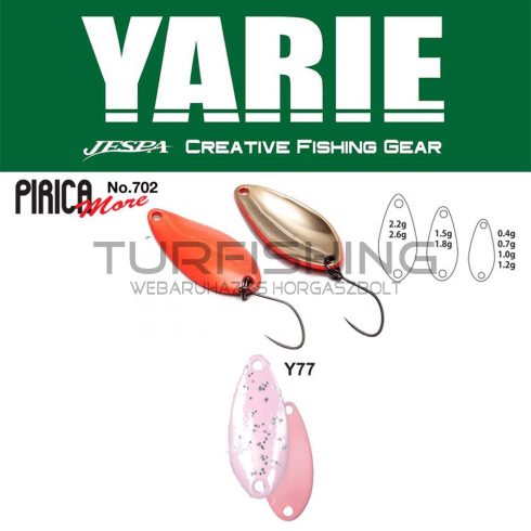 Yarie Jespa YARIE 702 PIRICA MORE 1.5gr Y77 Sakura