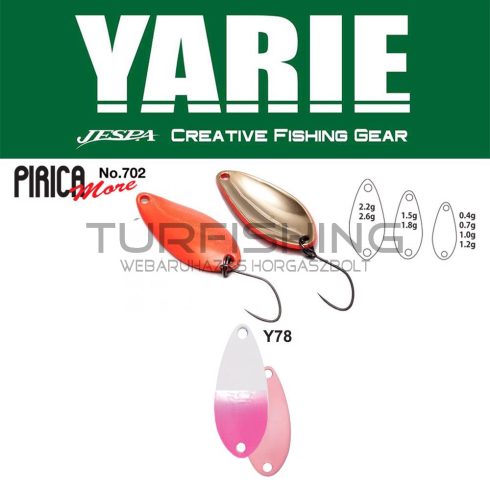 Yarie Jespa YARIE 702 PIRICA MORE 1.5gr Y78 Shiropino