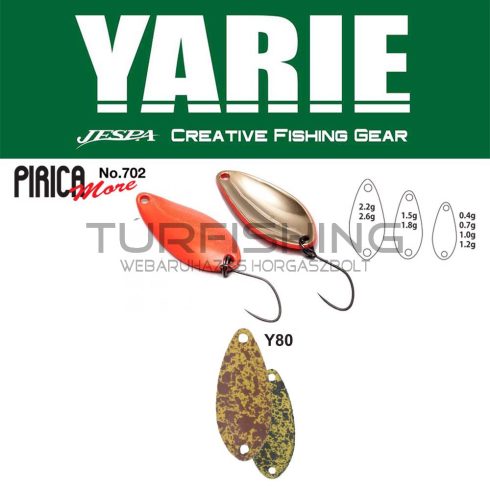 Yarie Jespa YARIE 702 PIRICA MORE 1.5gr Y80 Karasi Spice