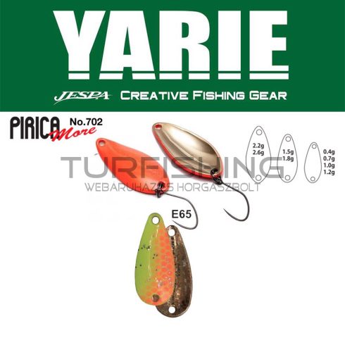 Yarie Jespa YARIE 702 PIRICA MORE 2.2gr E65 Second Lemon