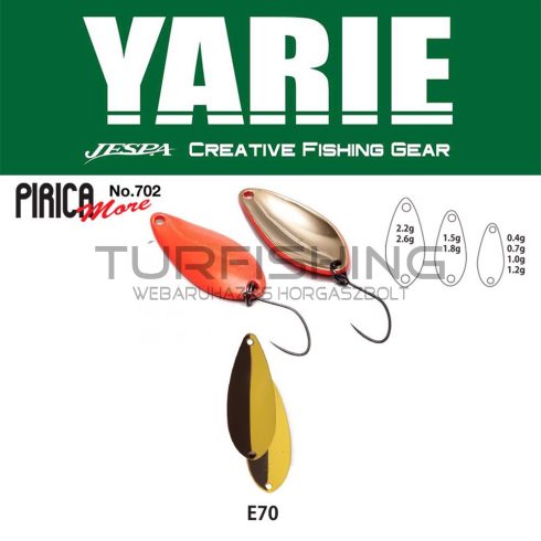 Yarie Jespa YARIE 702 PIRICA MORE 2.2gr E70 Pudding