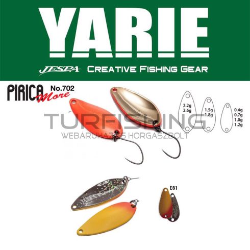 Yarie Jespa YARIE 702 PIRICA MORE 2.2gr E81 Murasaki Uni