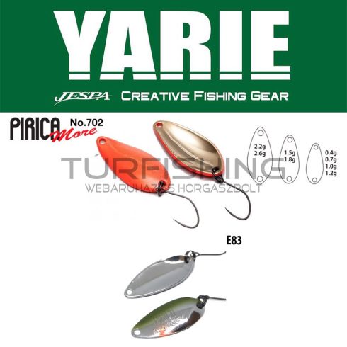 Yarie Jespa YARIE 702 PIRICA MORE 2.2gr E83 Sabi Ayu