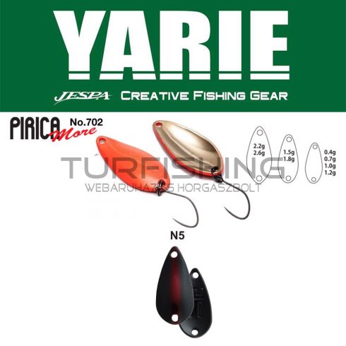 Yarie Jespa YARIE 702 PIRICA MORE 2.2gr N5 Rabbit Eye