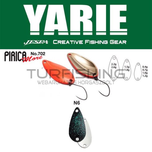 Yarie Jespa YARIE 702 PIRICA MORE 2.2gr N6 Hororin Panda