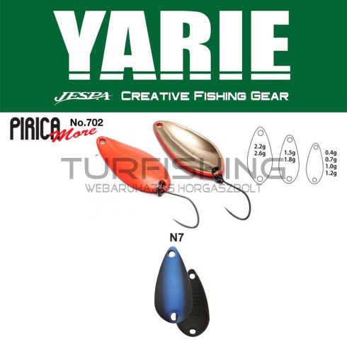 Yarie Jespa YARIE 702 PIRICA MORE 2.2gr N7 Husky Eye