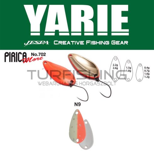 Yarie Jespa YARIE 702 PIRICA MORE 2.2gr N9 Two By Glow