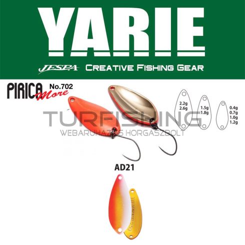 Yarie Jespa YARIE 702 PIRICA MORE 2.6gr AD21 Uzakin