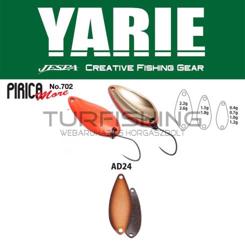 Yarie Jespa YARIE 702 PIRICA MORE 2.6gr AD24 Oyster