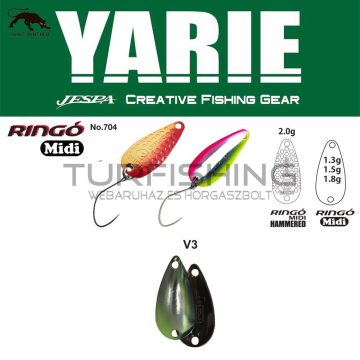 Yarie Jespa YARIE 704 RINGO MIDI 1.5gr V3 Ayu