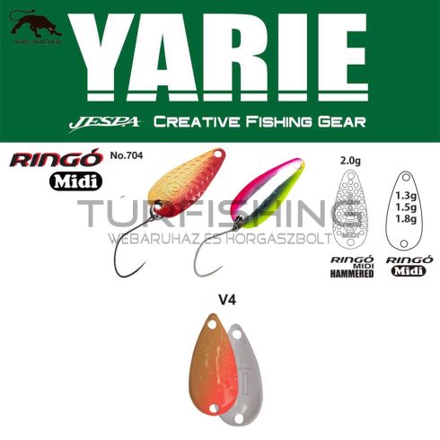 Yarie Jespa YARIE 704 RINGO MIDI 1.5gr V4 MG Ice